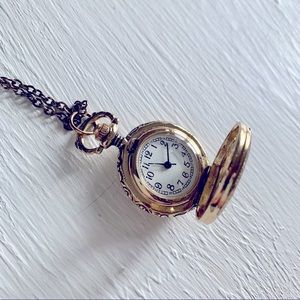 11:11 Locket Watch Necklace